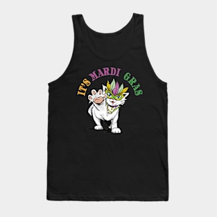 Cat Mardi Gras Tank Top